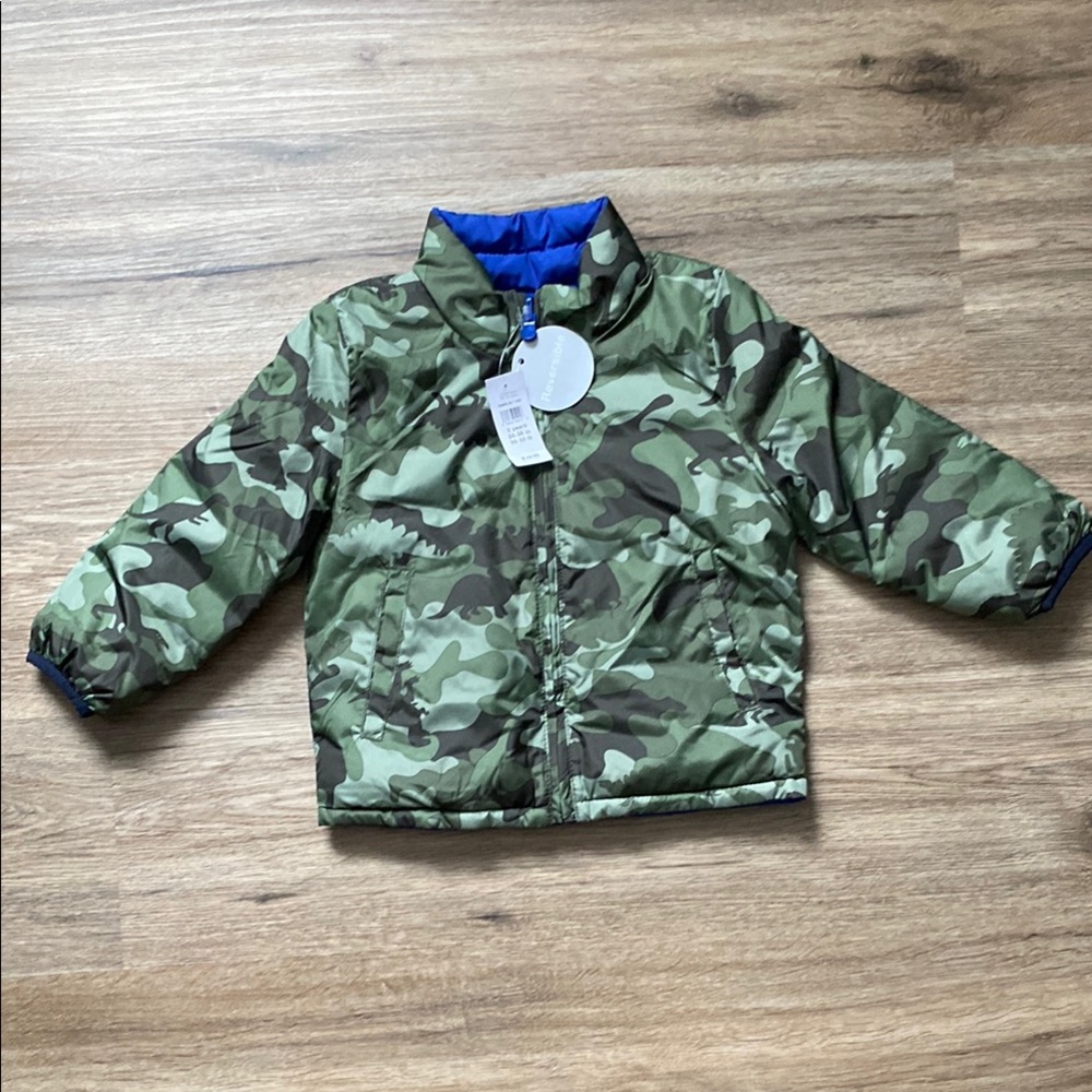 NWT. Reversible jacket.   Baby Gap.  Size 2.